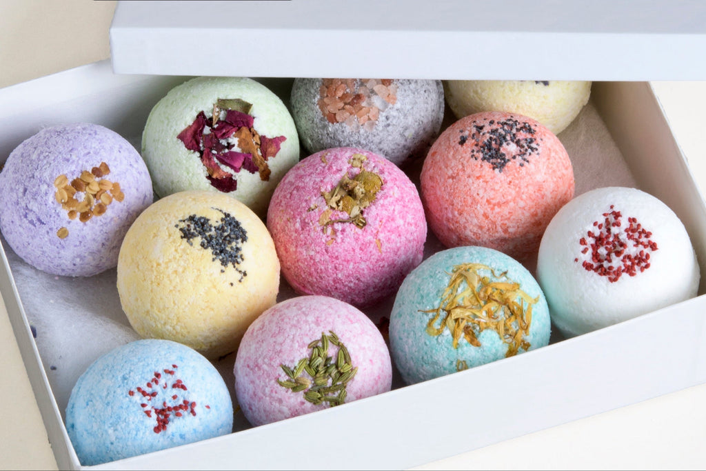 11 Bath Bombs Gift Box +  one Free Bomb to make 12 !!-0