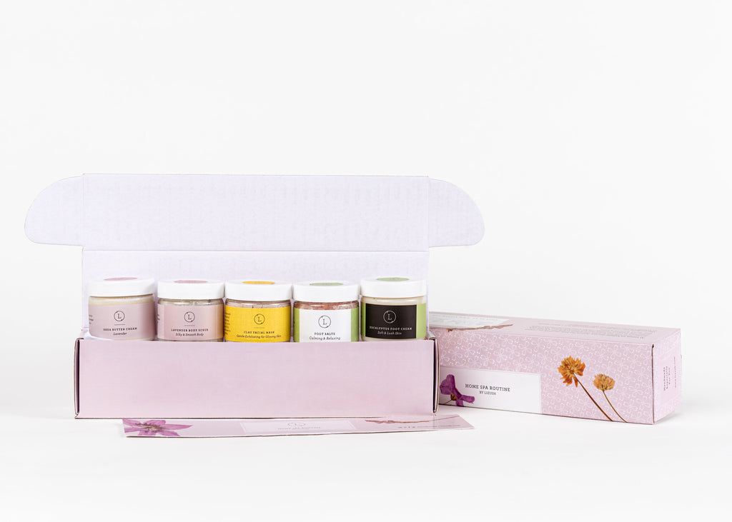 Full body Luxury Home Spa Routine Set  - Perfect thinking of you gift-4
