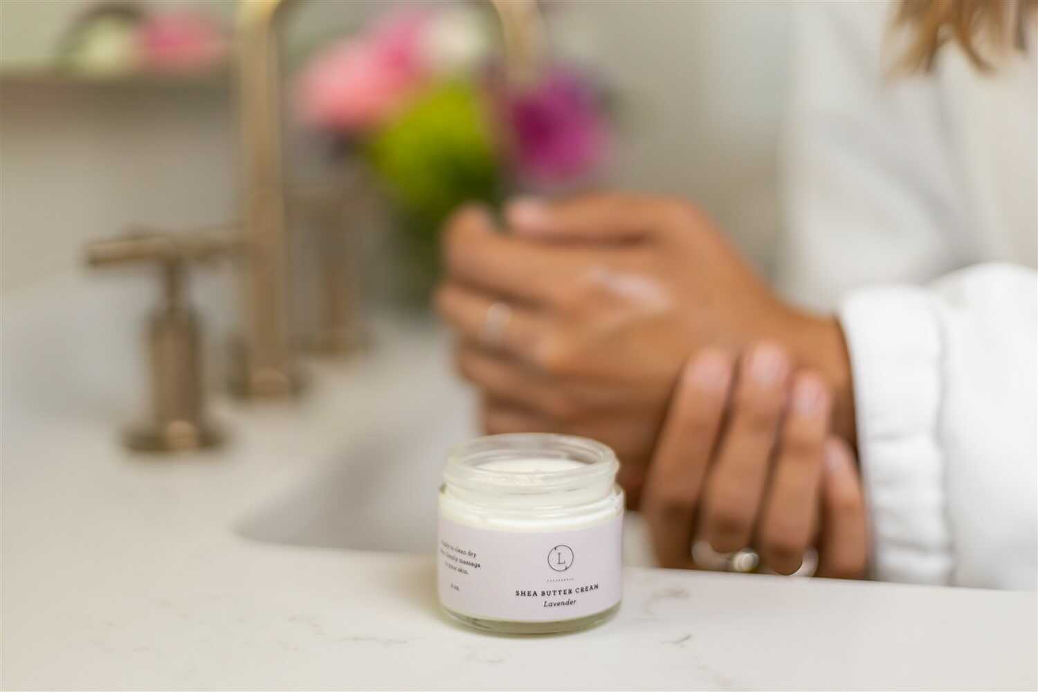 Lavender Shea Butter Body Cream-4