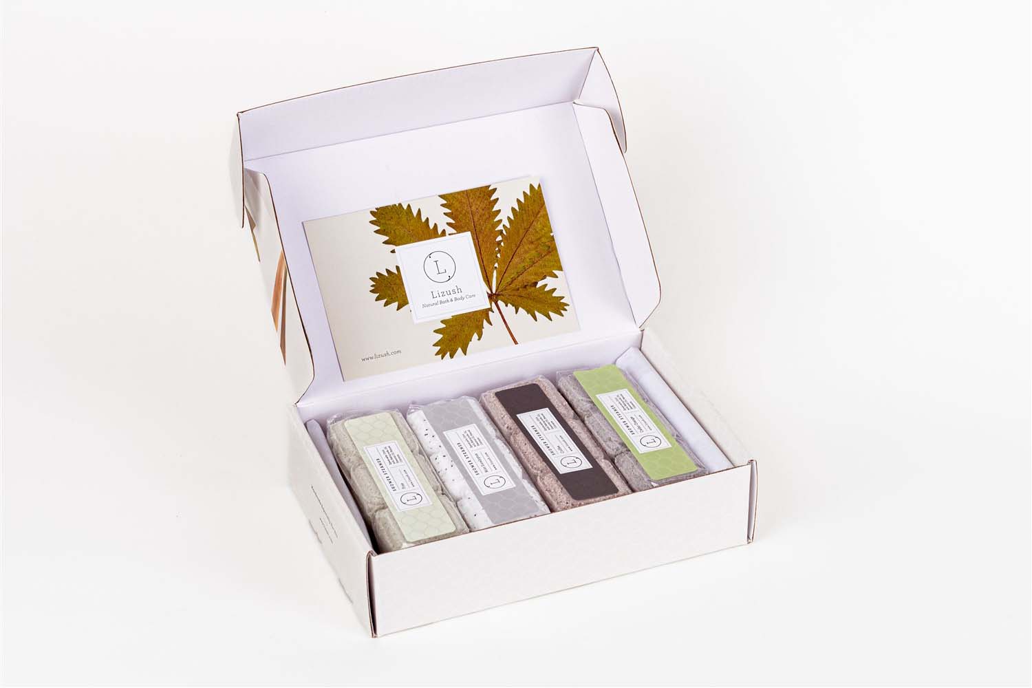 Earthy Shower Steamer Gift Box for Men and Women, Set of 12 Shower Steamers Package-5