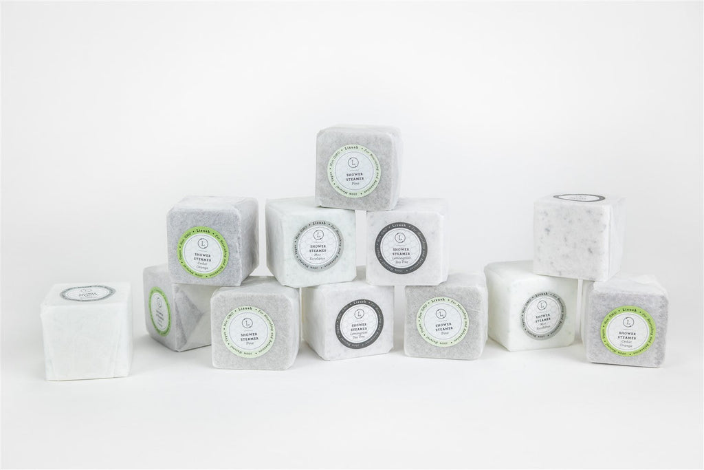 Earthy Shower Steamer Gift Box for Men and Women, Set of 12 Shower Steamers Package-3