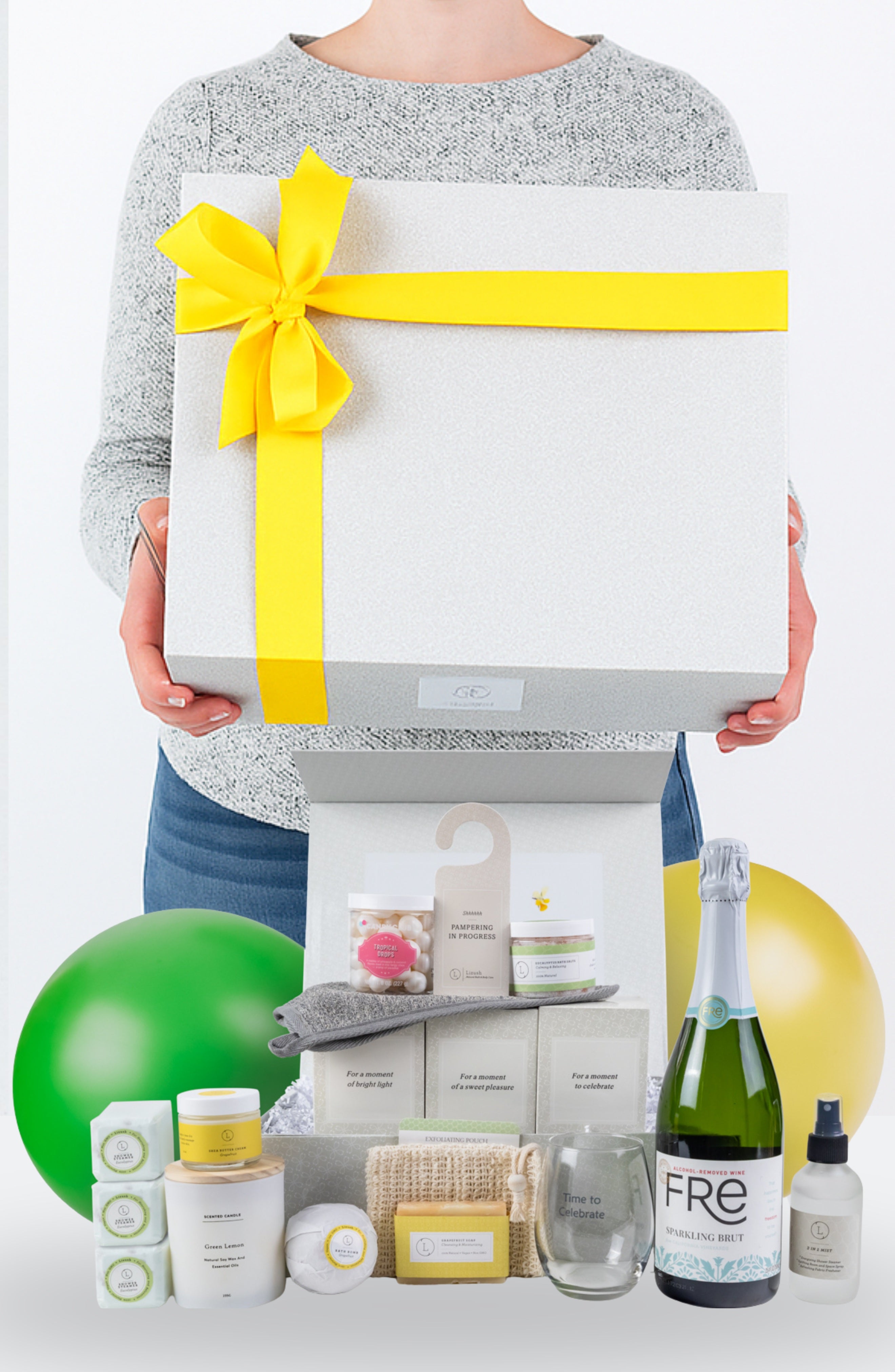 Congratulations gift basket, Celebration gift box-1