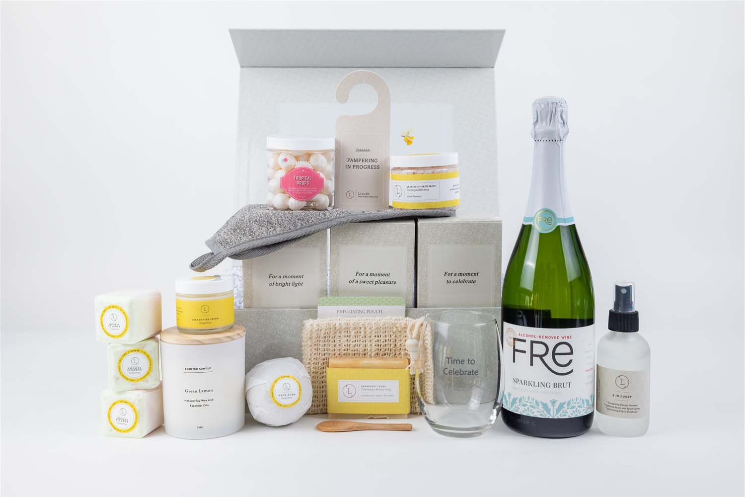 Congratulations gift basket, Celebration gift box-0