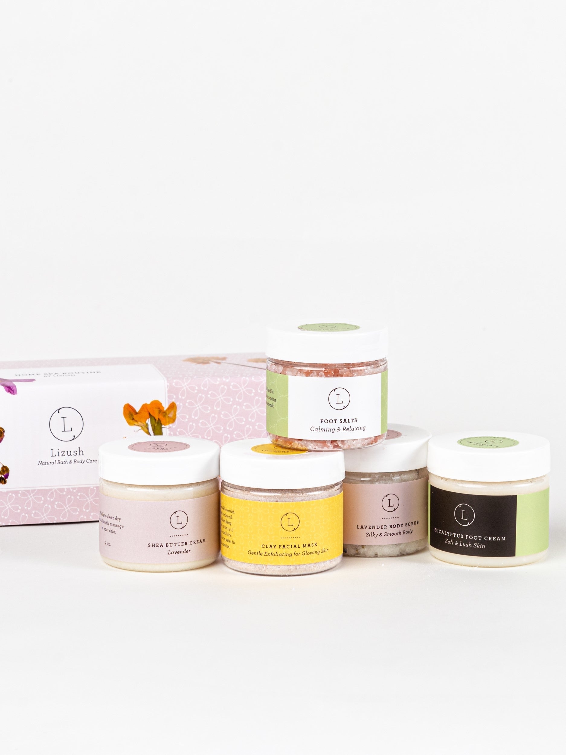 Full body Luxury Home Spa Routine Set  - Perfect thinking of you gift-0