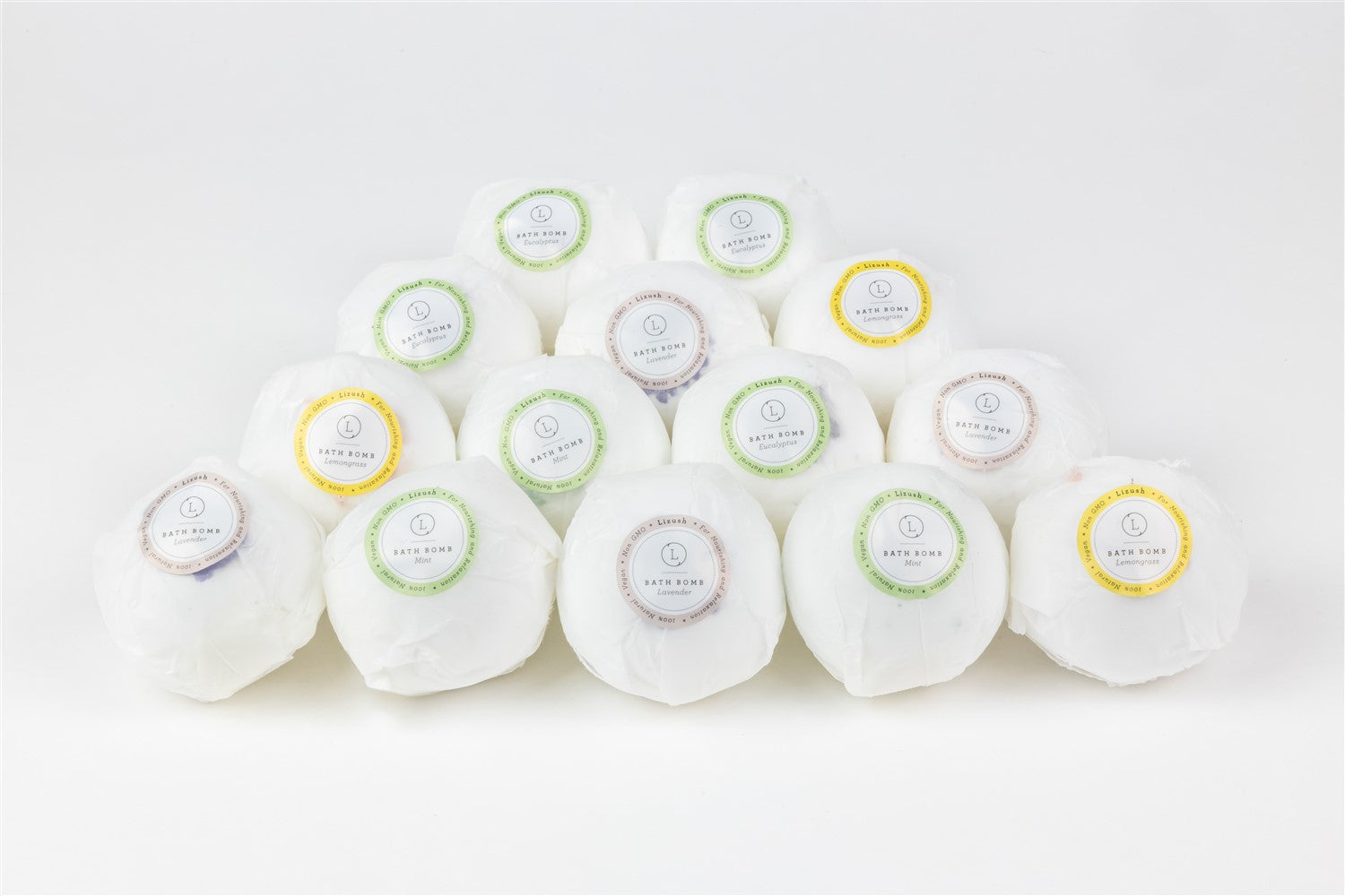 Bath Bombs Gift Box, Set of 14 Big 100% Natural Relaxing Bath Bombs-4